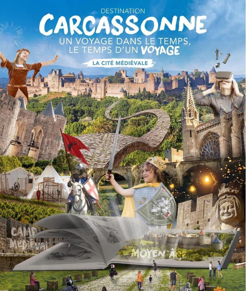 La Maison Du Roi Arthur Carcassonne Dış mekan fotoğraf